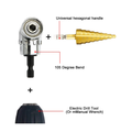 105 Degree Right Angle Drilling Corner Drill Extension - hookupcart - 105 Degree Right Angle Drilling Corner Drill Extension -  -  - #tag4# - #tag3# - 105 Degree Right Angle Drilling Corner Drill Extension - hookupcart