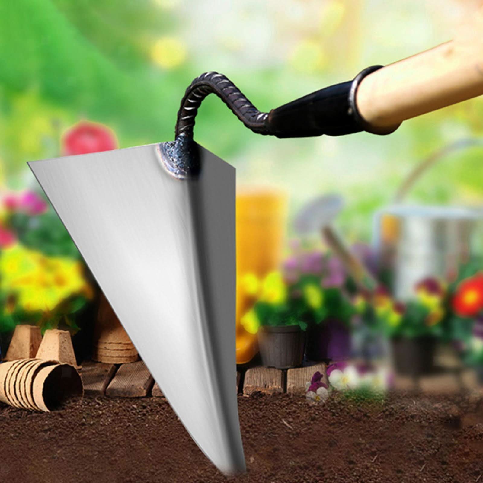 2-in-1 Triangle Weed Remover & Soil Loosening Gardening Tool - hookupcart - 2-in-1 Triangle Weed Remover & Soil Loosening Gardening Tool -  -  - #tag4# - #tag3# - 2-in-1 Triangle Weed Remover & Soil Loosening Gardening Tool - hookupcart