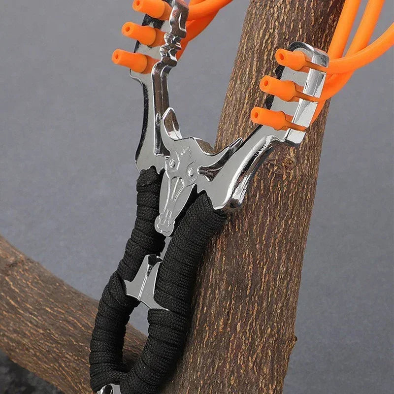 Stainless Steel High-Precision Metal Outdoor Camping Slingshot