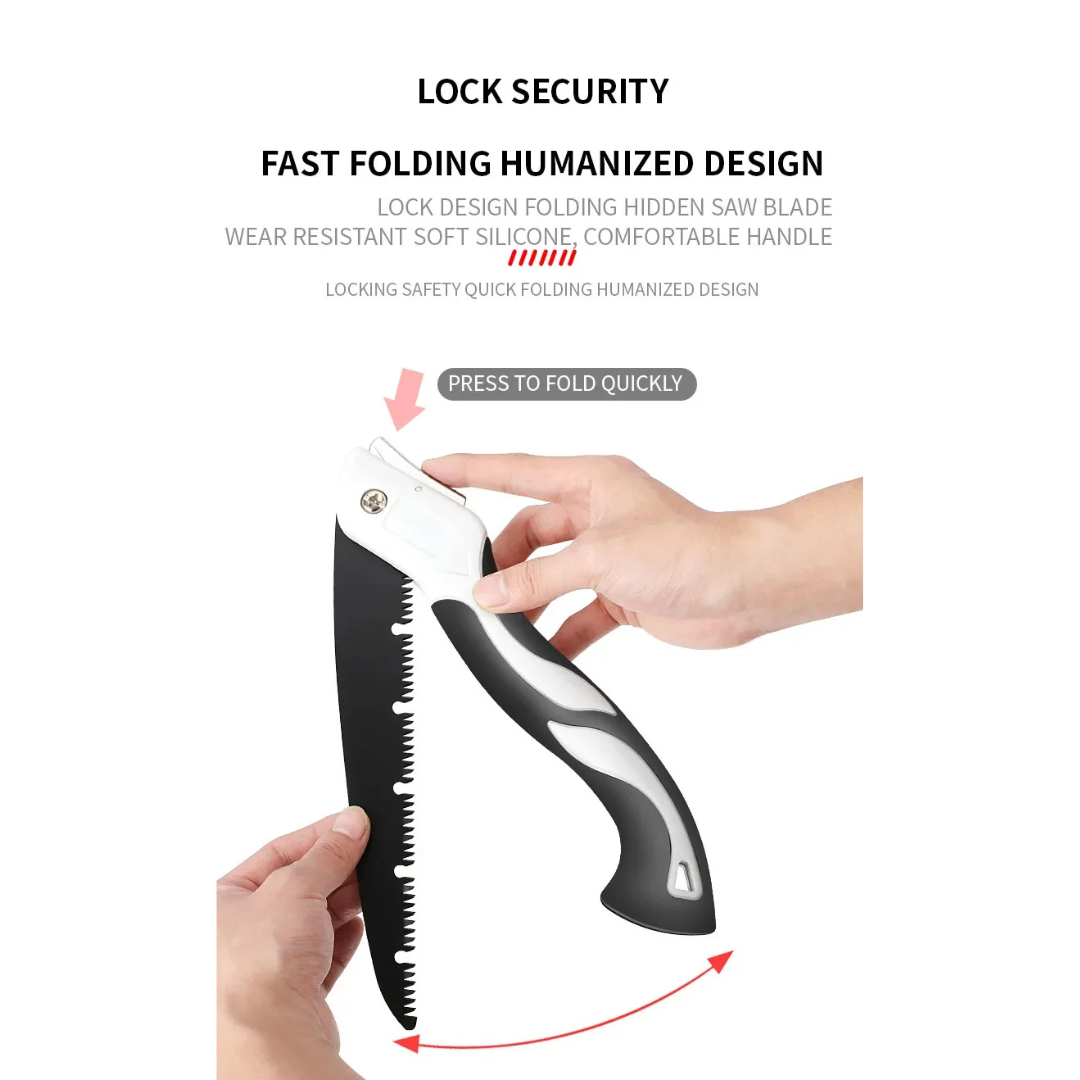 Carbon Steel Folding Saw | Hand Saw with Secure Lock - hookupcart - Carbon Steel Folding Saw | Hand Saw with Secure Lock -  -  - #tag4# - #tag3# - Carbon Steel Folding Saw | Hand Saw with Secure Lock - hookupcart
