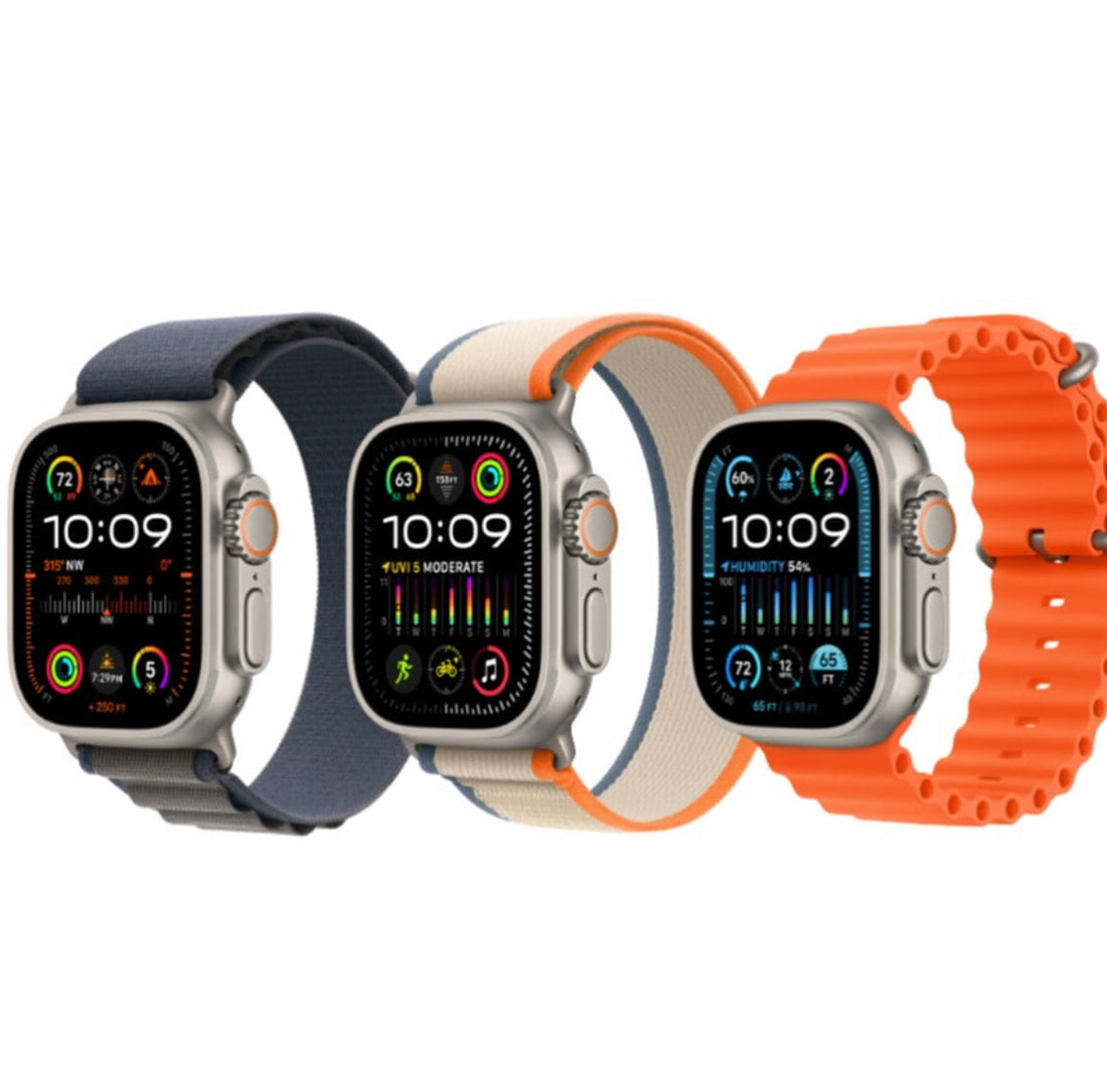 Ultra Watch with 2.01 inch Big Display 49mm with Wireless charger